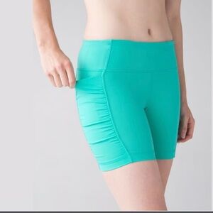 Lululemon Speed Track Shorts Bali Breeze SZ 4